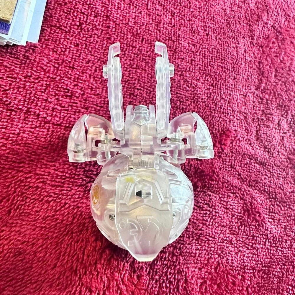 Bakugan Haos Lumagrowl Translucent‎ Light Up Blue LED 600G Gundalian Invaders